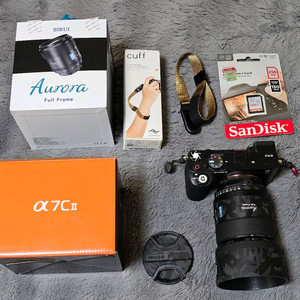 소니 a7c2 바디 + 시루이 85mm f1.4 망원 85.4 여친렌즈