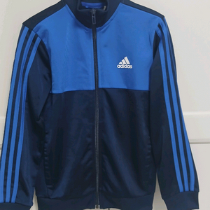 아디다스 트랙 자켓 140 블루(상태최상)