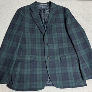 헤지스 블랙와치 체크 울 블레이저 자켓 / 100 / 폴로 / 빈폴