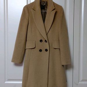 여성 모알파카코트 55 미니멈 베이지브라운