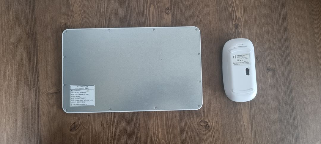 태블릿 휴대폰 아이패드 레노버 갤럭시탭 호환 한글자판각인 블루투스 키보드 마우스 세트--3