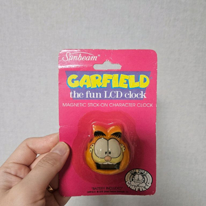 새상품 가필드 트위티 벅스버니 LCD 고전 시계 판매합니다 이미지