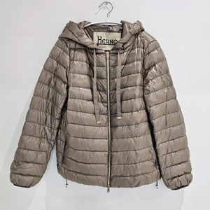 [중고명품셀렉트]에르노 드로스트링 퀼팅 후드 패딩 42size