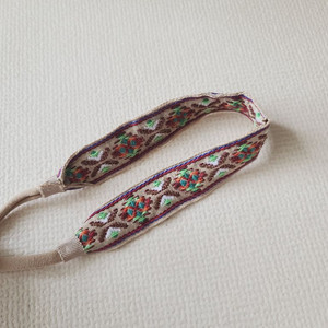 아이 키즈) 핸드메이드 헤어밴드 에스닉 악세사리 머리띠