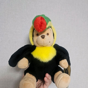 디즈니 정품 푸우 리미티드 앵무새 빈티지 푸우 인형 판매합니다