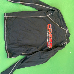 스쿠버 다이빙 크레씨 래쉬가드 긴팔 L 물놀이 수영 프리다이빙 등- 사이즈: L- 색상: 블랙