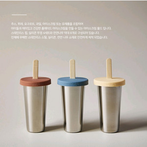 HAPS 햅스 노르딕 덴마크 브랜드 키즈 아이스크림틀 스테인리스 몰드 (새상품) / 인테리어 소품 유아 아기 자라홈