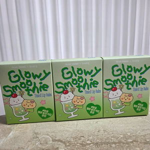 퓌 글로이 스무디 틴티드 립밤 + 망그러진 곰 멜론 동전지갑 파우치