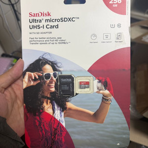 마이크로SDXC 256GB UHS-I 카드