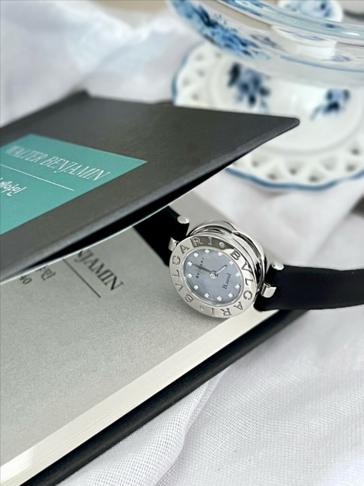 불가리 비제로원 시계 (쉘다이얼,12p다이아) / 정품감정, 케어--0