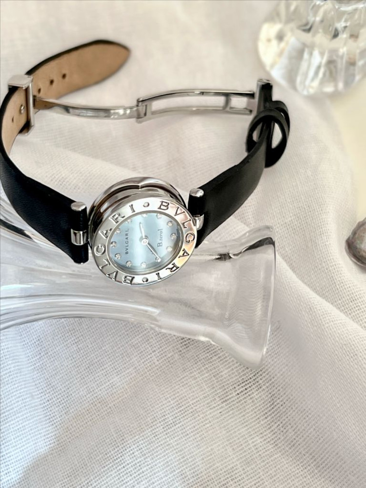 불가리 비제로원 시계 (쉘다이얼,12p다이아) / 정품감정, 케어--2