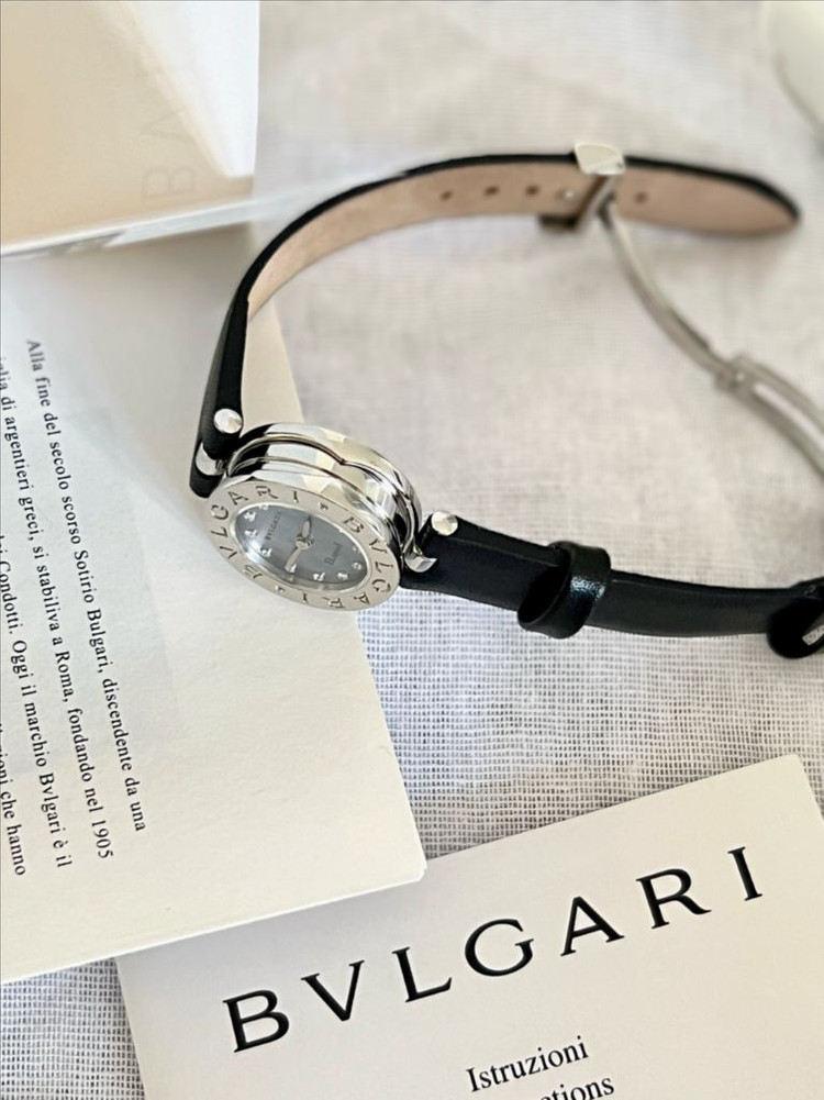 불가리 비제로원 시계 (쉘다이얼,12p다이아) / 정품감정, 케어--3