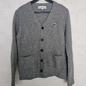 브룩스 브라더스 회색 울 가디건 44~55사이즈