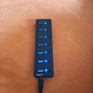 넥스트 NEXT-707UHP (7포트) USB허브 7000원