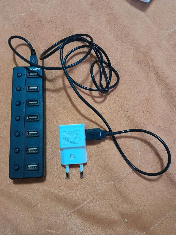 넥스트 NEXT-707UHP (7포트) USB허브 7000원--1