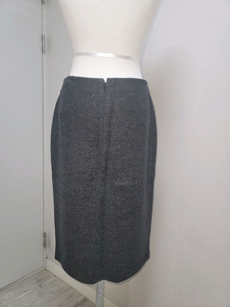 아르마니 꼴레지오니 (Armani Collezioni)헤링본 울 스커트--1