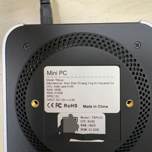 미니PC t8 plus 16ram 512g