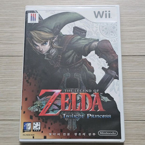 닌텐도 위 Wii 게임타이틀 CD 젤다의 전설 황혼의 공주