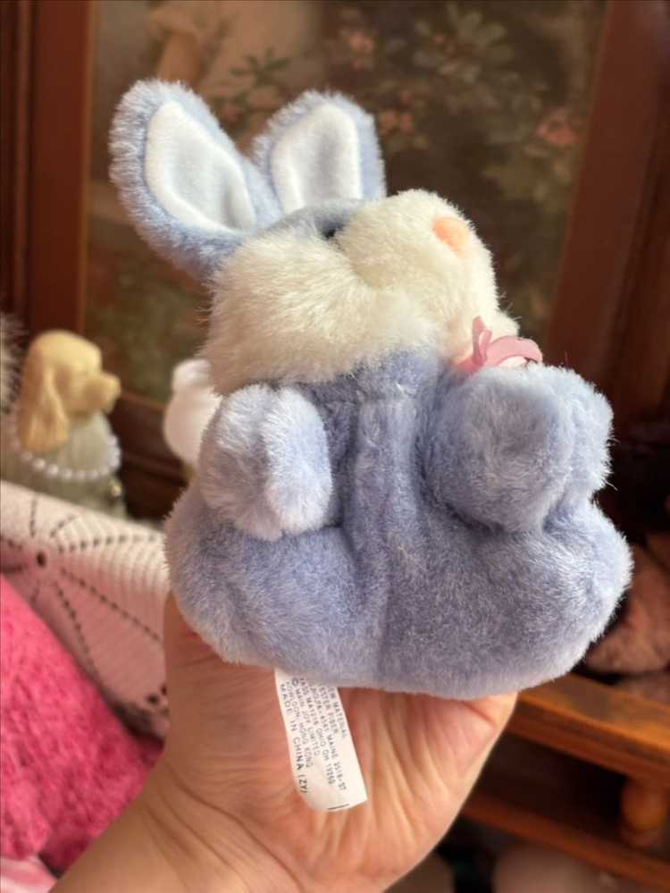 집게형) 빈티지인형 보라 페어리계토끼인형 빈티지소품 고전인형 빈티지토이 모리걸히메갸루 고전완구문구--6