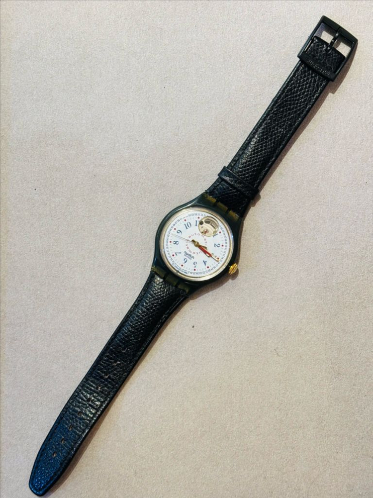 스와치 빈티지 오토매틱 시계 #1 이미지