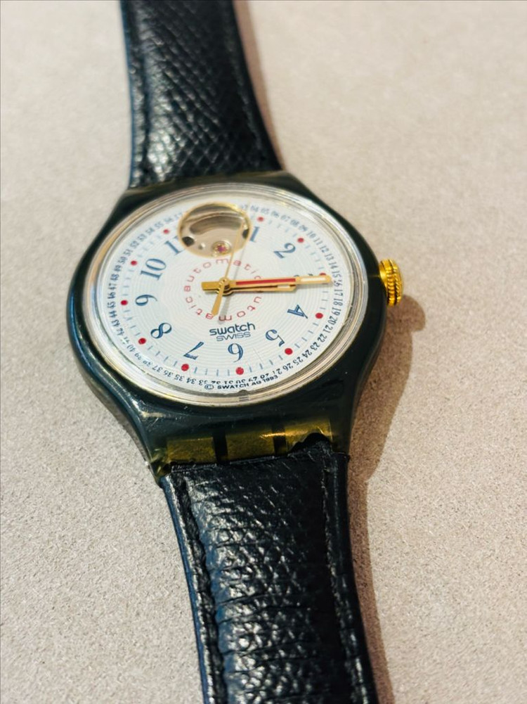 스와치 빈티지 오토매틱 시계 #1 이미지
