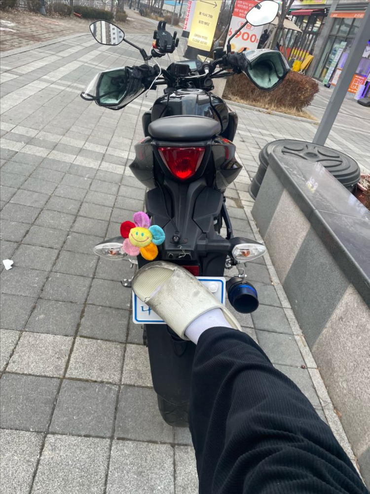 스즈키 gsx-s125 19년식 블박2채널 이미지