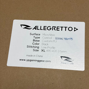 ZECTUS ALLEGRETTO 마우스 패드 판매합니다.