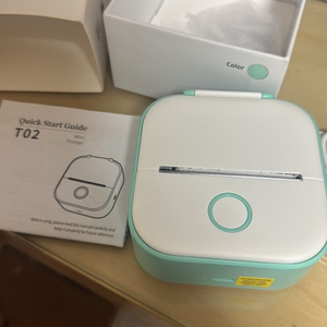 휴대용 라벨프린터 스티커 만들기