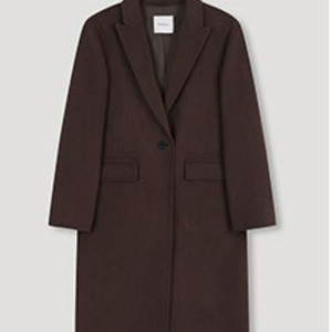[새상품] 쉬즈미스 롱코트, 브라운, 55~66