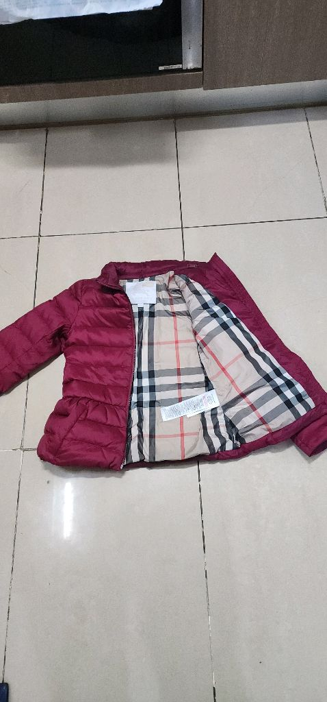 버버리 여아 키즈패딩 10Y/ 5Y--6