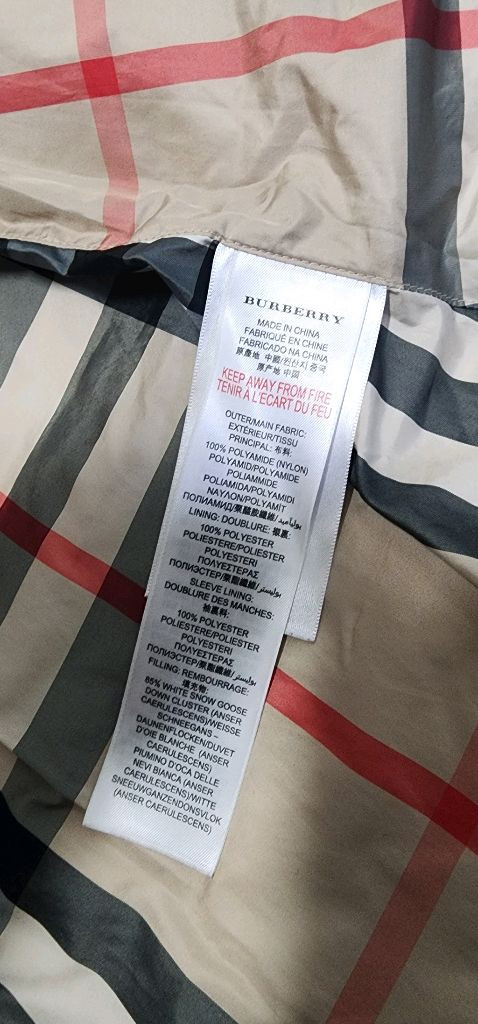 버버리 여아 키즈패딩 10Y/ 5Y--8