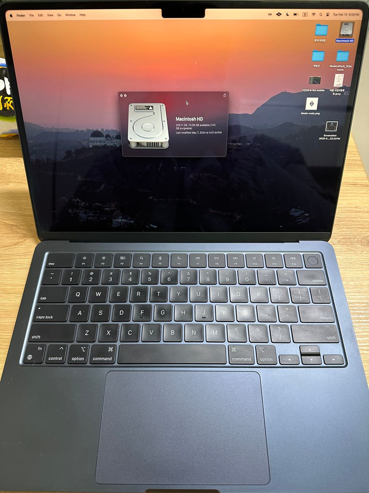 맥북에어 13인치 M3 16g / 256 이미지
