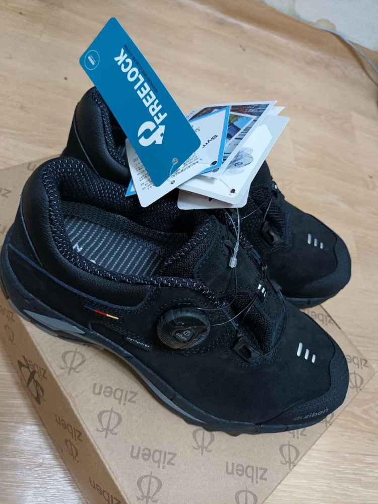 지벤 203 안전화 265 275 천연소가죽 방수 새제품 지벤 안전화--4