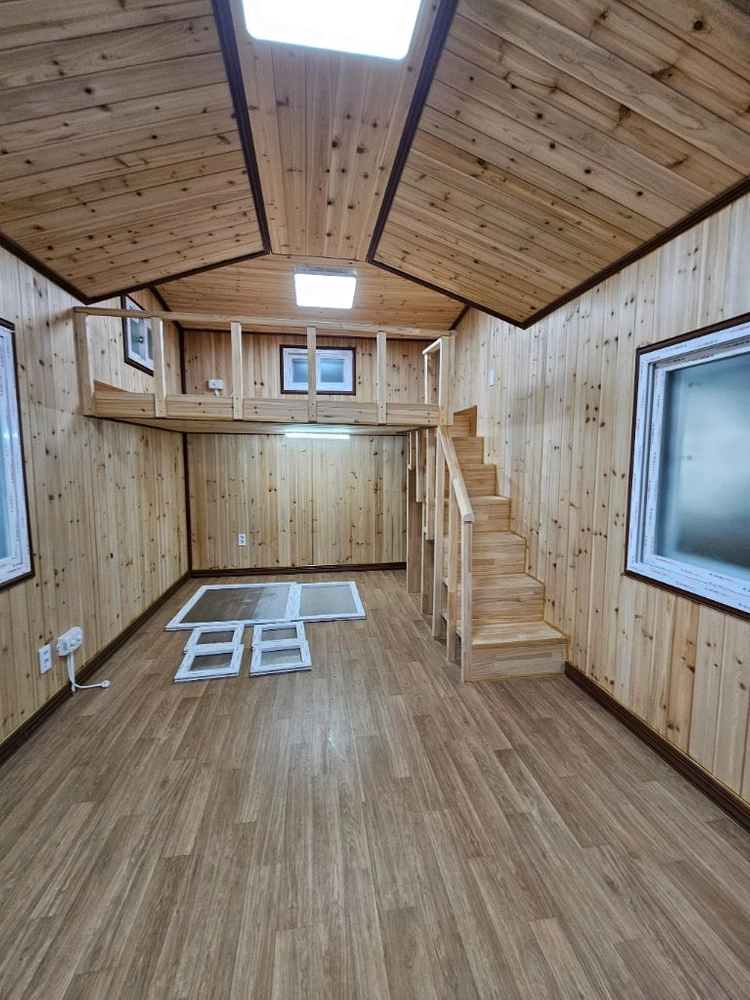 고급 3*7복층 다락형 농촌체류형쉼터 ,농막, 이동식주택, 컨테이너 1500만원 이미지