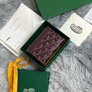 고야드 마티뇽미니 버건디 지갑