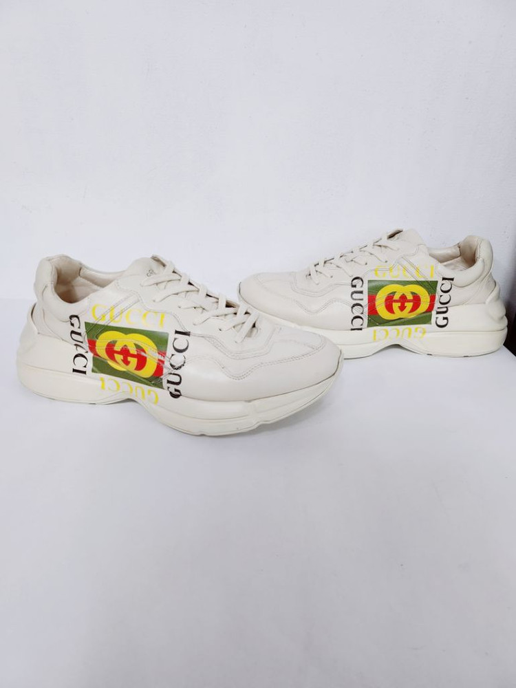구찌 라이톤 사각로고 남성 스니커즈 8.5/275 이미지