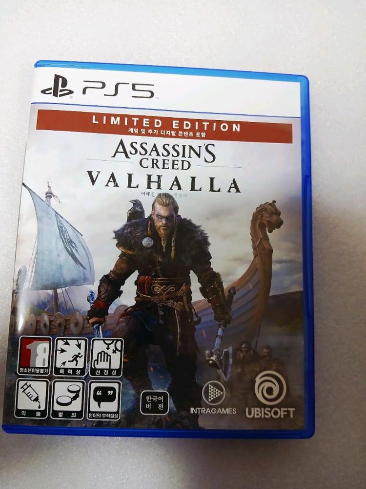 PS5 어쌔신 크리드 발할라 리미티드 에디션--0