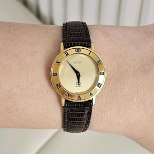 구찌 금장 여성 3001L 시계 손목시계 여자 팔찌
