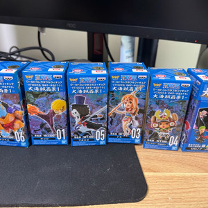 원피스 월콜 wt100 1탄 백경 이미지