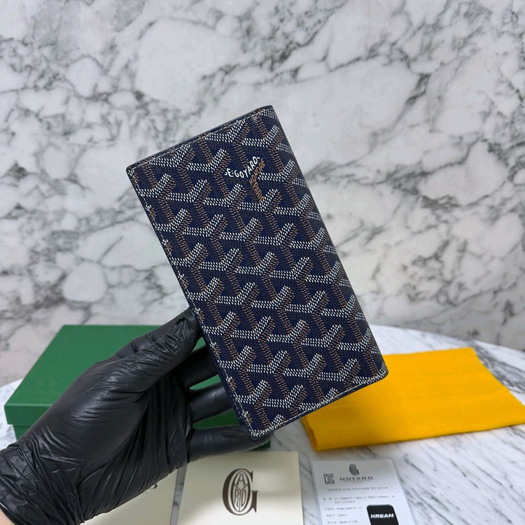 고야드 생랑베르 램버튼 장지갑네이비 이미지