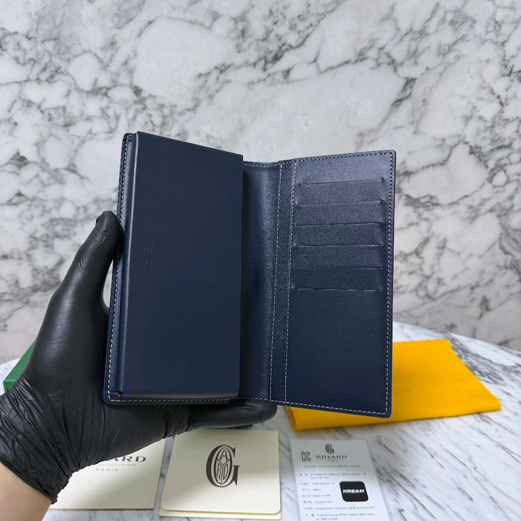 고야드 생랑베르 램버튼 장지갑네이비 이미지