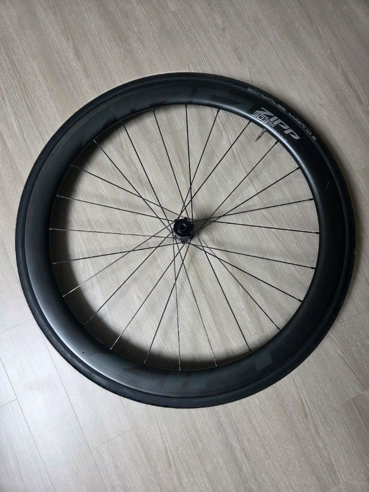 로드 자전거 카본 디스크 카본 프론트휠 ZIPP 303 45mm--1