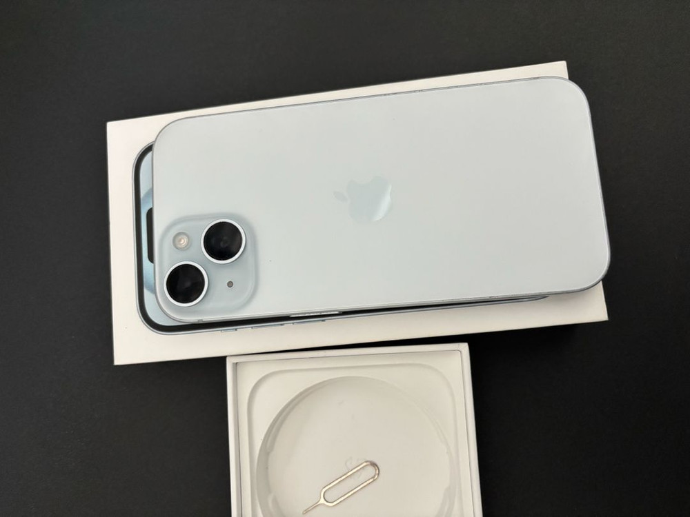 아이폰 15 256기가 블루--3