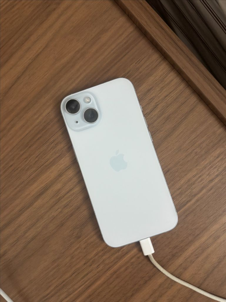 아이폰 15 256기가 블루--5