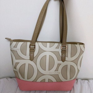 루이가또즈가방 숄더백 베이지핑크백