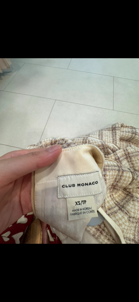 클럽모나코 트위드원피스--4