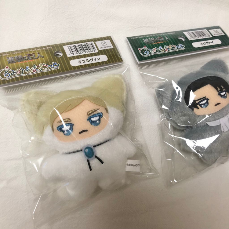 진격의거인 치미케모 리바이,엘빈 누이 미개봉 세트 이미지