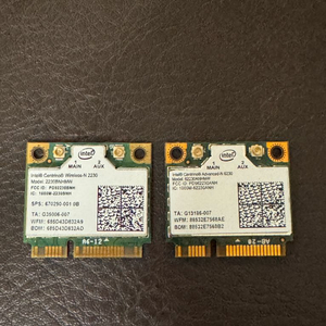 인텔 무선랜카드 6230, 2230 일괄