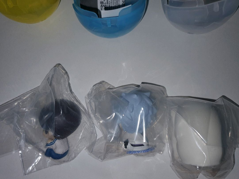 미개봉 새상품) 반다이 은혼 마치보케 피규어 긴토키 + 신파치+엘리자베스 이미지