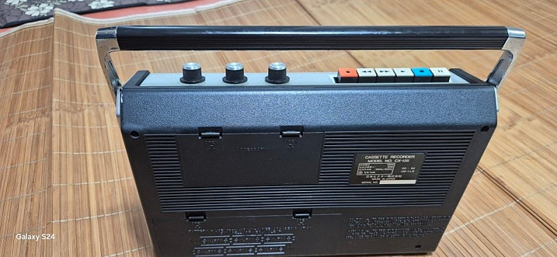 빅터(victor) CX-125 카세트플레이어. 카세트--1